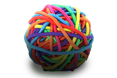 ball of hair ties